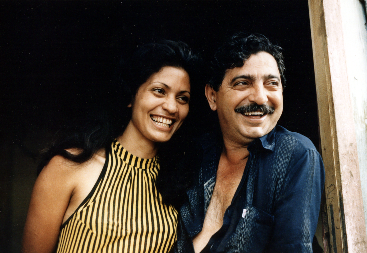 Chico Mendes and his wife, Ilsamar Mendes, at their home in Xapuri, Acre, Brazil