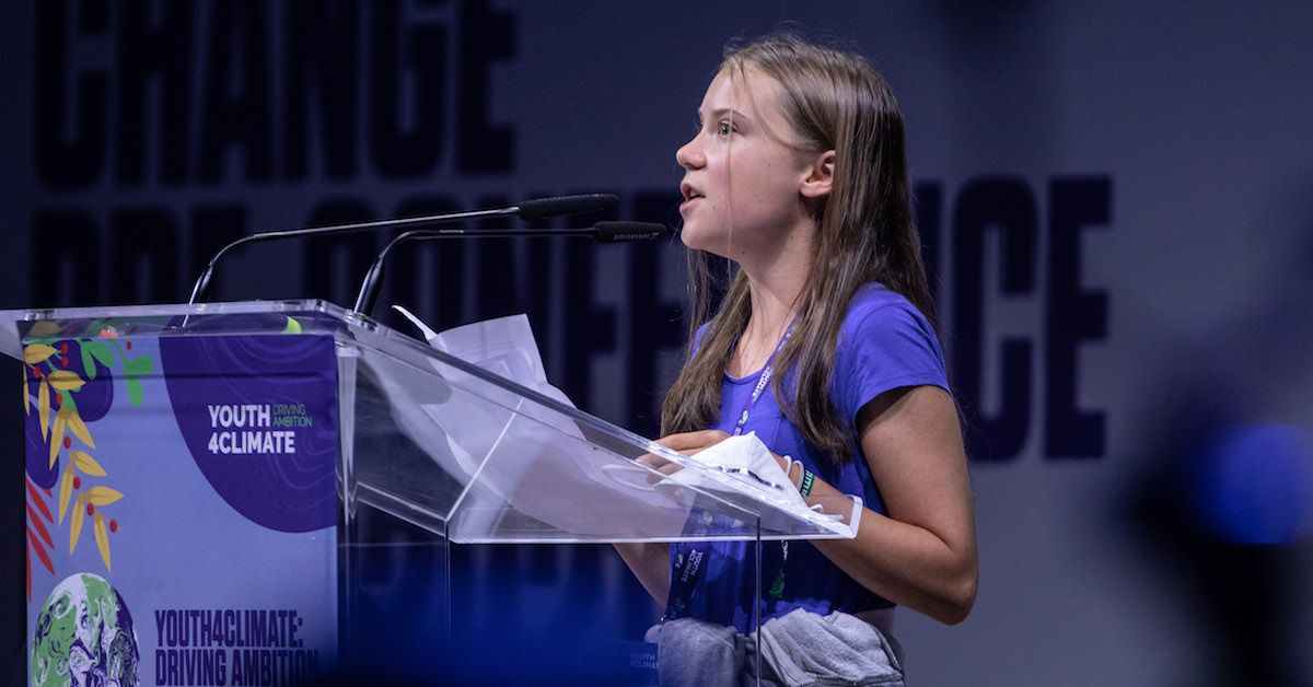 cop26 outcomes greta thunberg speaks at cop 26 climate change summit. photo credit: getty images