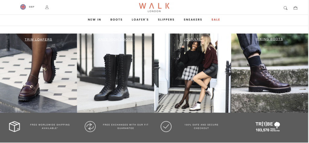 Walk London are able to secure repeat sales