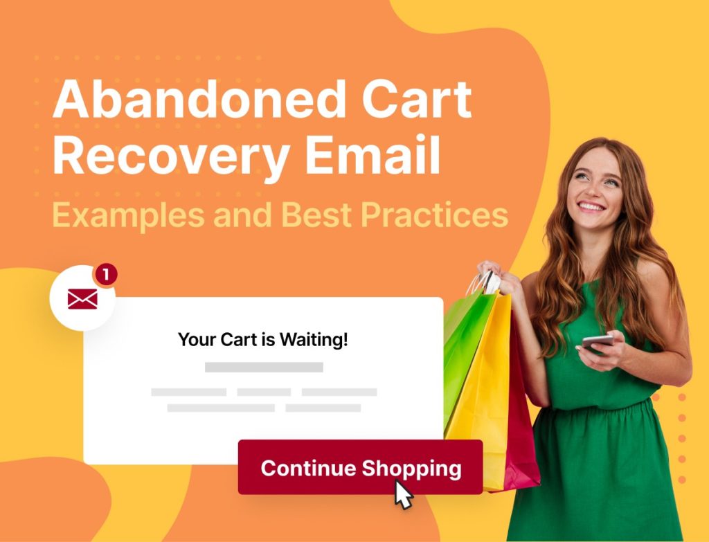 Abondoned cart recovery email - Example and best practises - Adoric