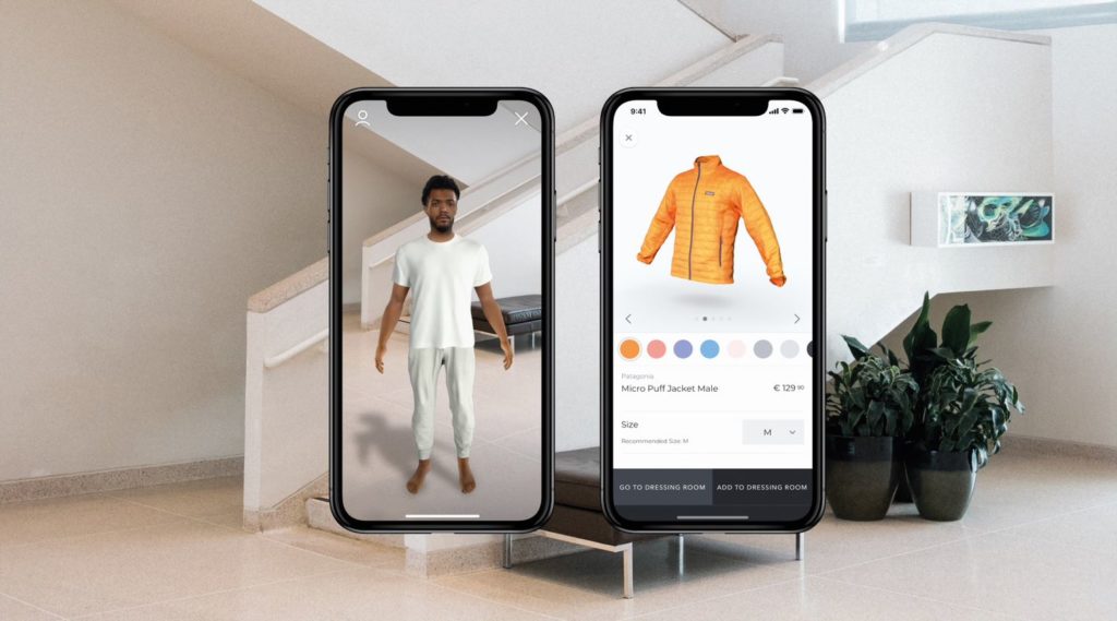 fashion and virtual reality app pictofit from reactive reality