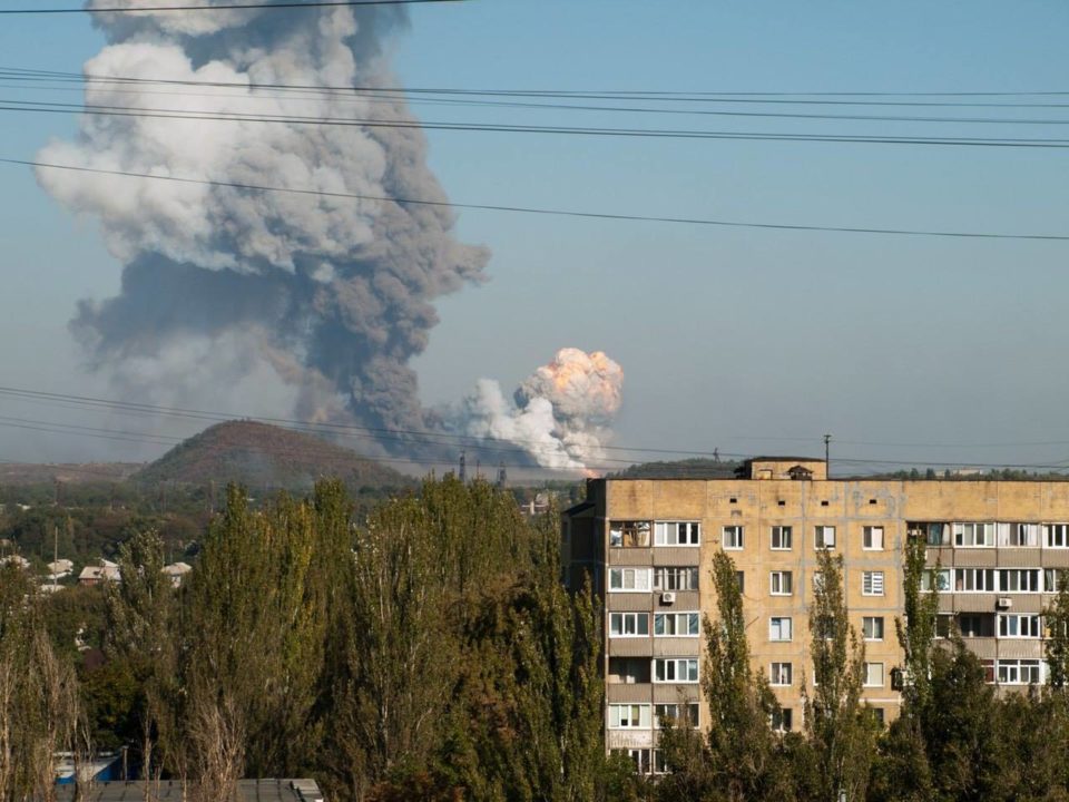 pollution from buildings in ukraine mid ukraine crisis