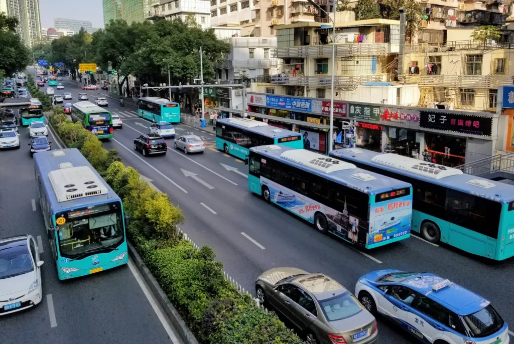campaign for sustainable transport electric buses in china