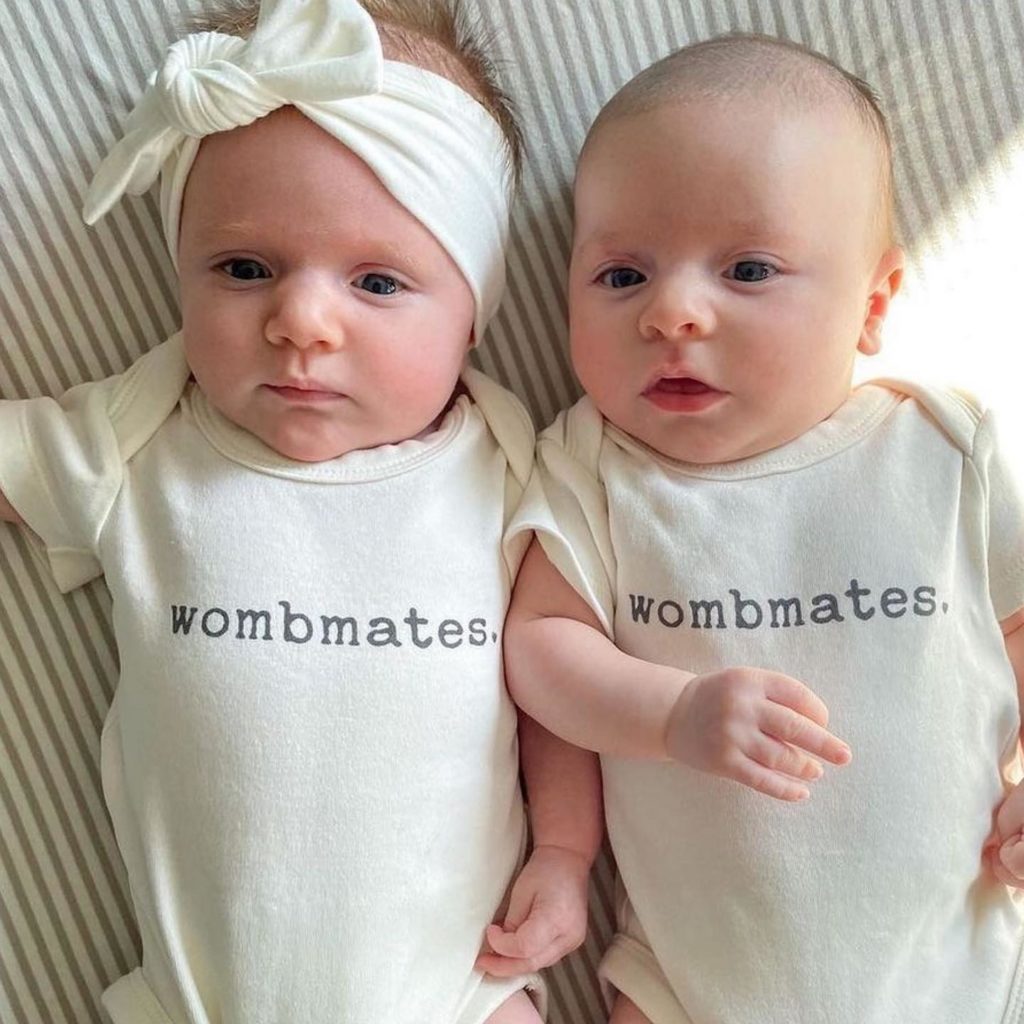 sustainable baby brand finn and emma wombmates baby grows