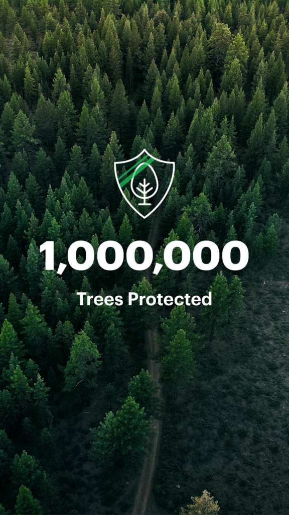claro money one million trees protected achievement