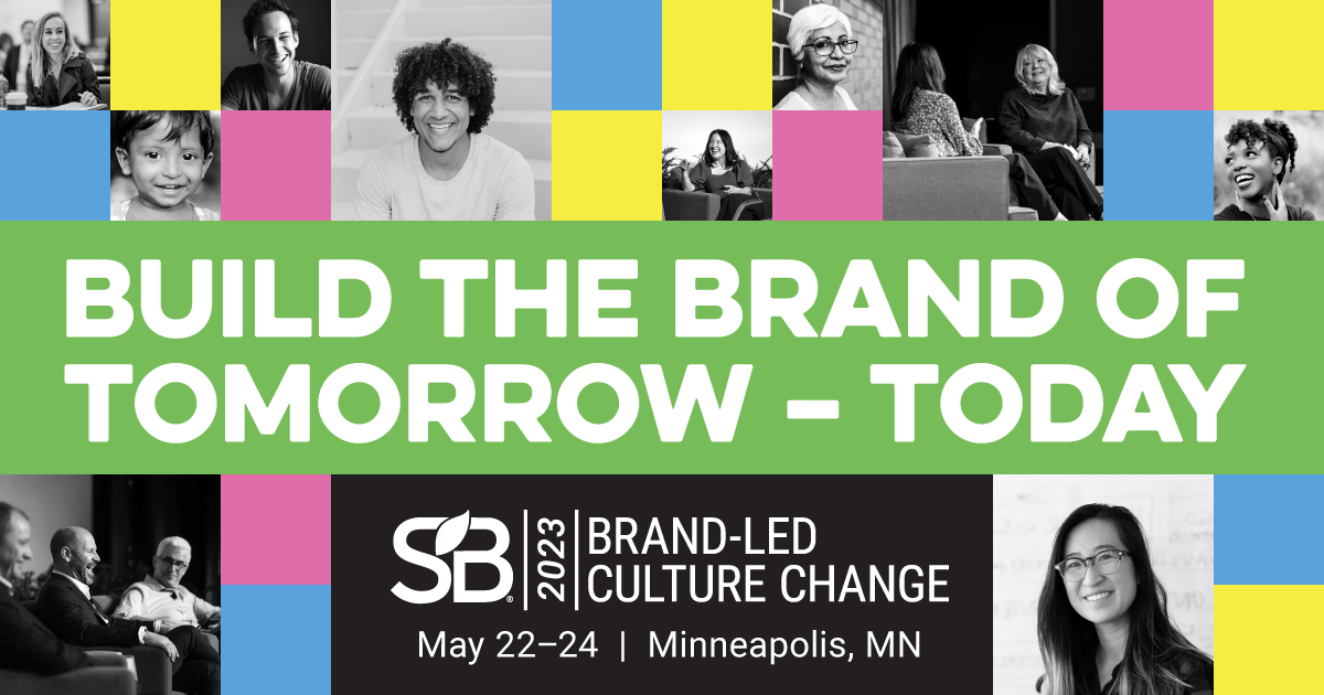 Sustainable Brands culture change summit Minneapolis May 2023