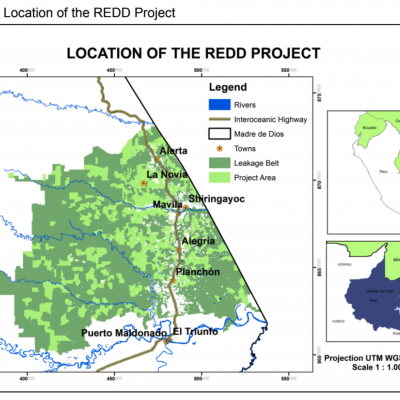 Map 3a: Location of the REDD Project